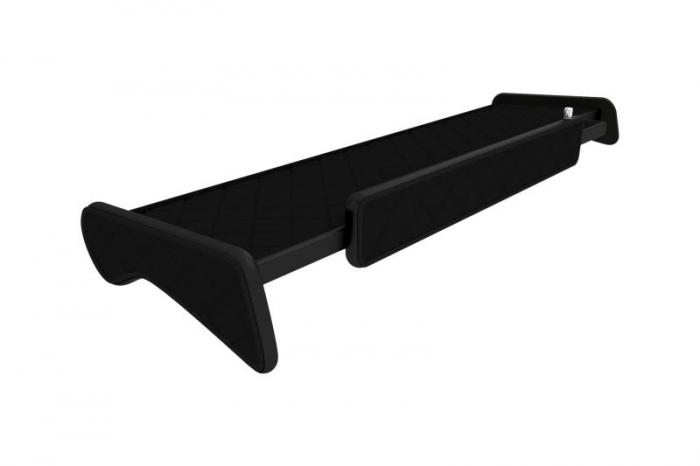 Raft polita interior cabina (panou LED, lumina alba; lung, lung, culoare: negru, serie: ELEGANCE) potrivit MAN [3]