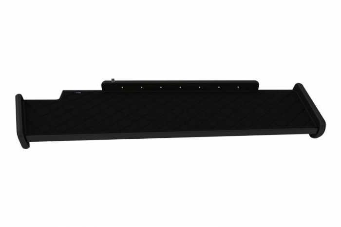Raft polita interior cabina (panou LED, lumina alba; lung, lung, culoare: negru, serie: ELEGANCE) potrivit MAN [4]
