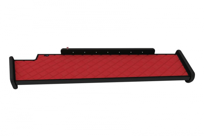 Raft polita interior cabina (panou LED, lumina alba; lung, lung, culoare: rosu, serie: ELEGANCE) potrivit MAN [4]