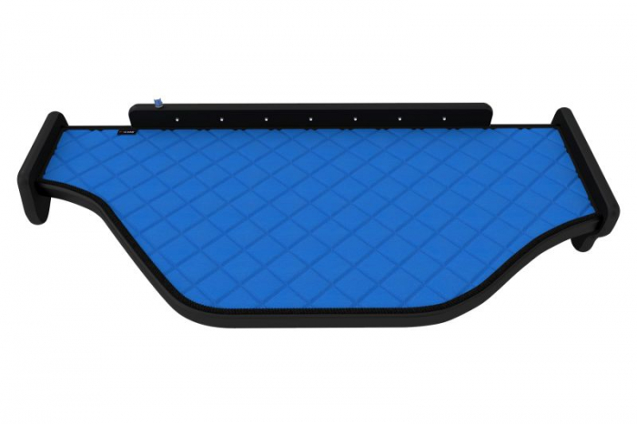 Raft polita interior cabina (panou LED, lumina alba; mijloc, cabina, culoare: albastru, serie: ELEGANCE) potrivit DAF [4]