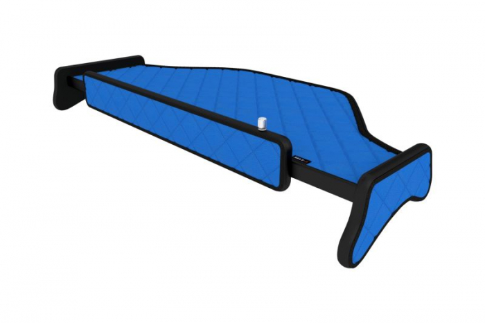 Raft polita interior cabina (panou LED, lumina alba; mijloc, cabina, culoare: albastru, serie: ELEGANCE) potrivit DAF [2]
