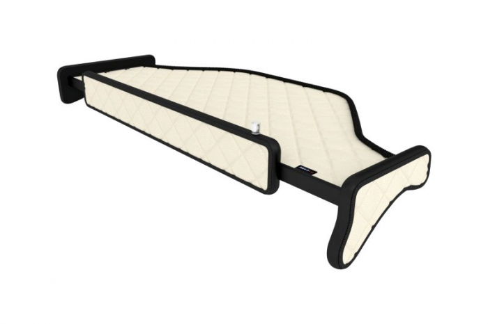 Raft polita interior cabina (panou LED, lumina alba; mijloc, culoare: bej, serie: ELEGANCE) potrivit DAF [2]