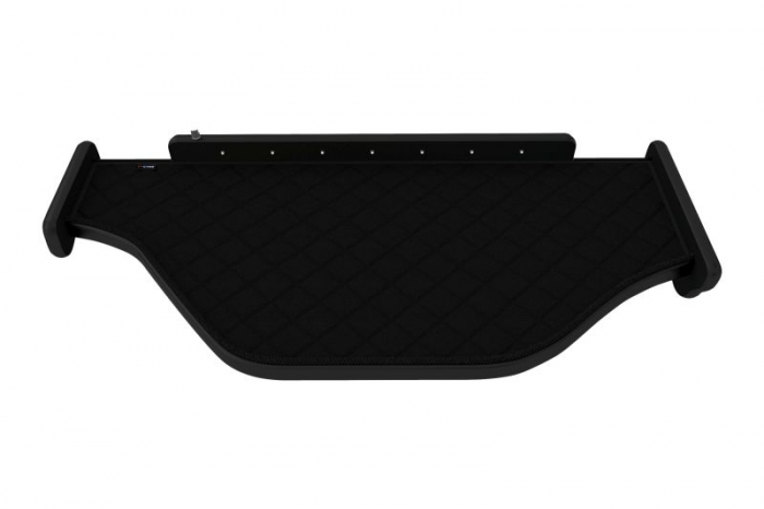 Raft polita interior cabina (panou LED, lumina alba; mijloc, culoare: negru, serie: ELEGANCE) potrivit DAF [4]