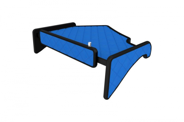 Raft polita interior cabina (panou LED, lumina alba; mijloc; versiune inalta, cabina, culoare: albastru, serie: ELEGANCE) potrivit SCANIA [2]