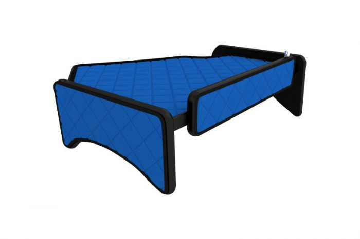 Raft polita interior cabina (panou LED, lumina alba; mijloc; versiune inalta, cabina, culoare: albastru, serie: ELEGANCE) potrivit SCANIA [3]