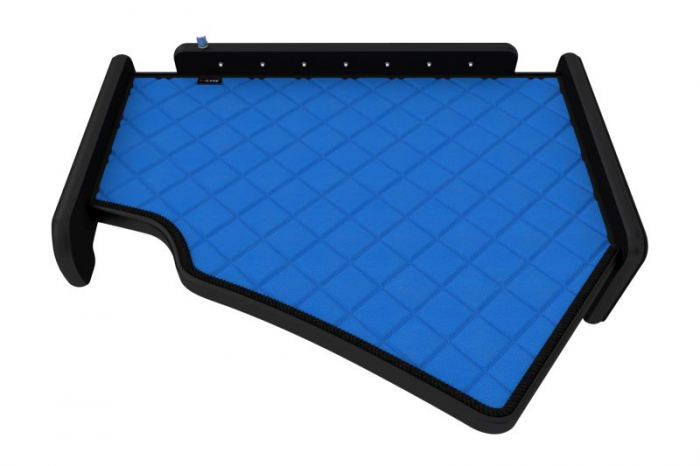 Raft polita interior cabina (panou LED, lumina alba; mijloc; versiune inalta, cabina, culoare: albastru, serie: ELEGANCE) potrivit SCANIA [4]