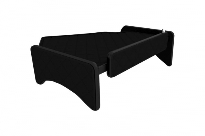Raft polita interior cabina (panou LED, lumina alba; mijloc; versiune inalta, cabina, culoare: negru, serie: ELEGANCE) potrivit SCANIA R [3]