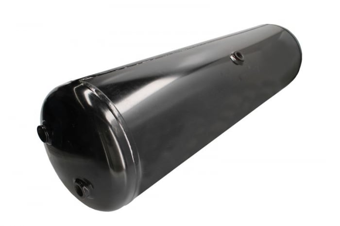Rezervor aer sistem compresor POLMO diametru 246mm/lungime940mm/ debit 40dm/3, 3xM22x1, 5 singular, Dublu, partea opusa, drenare M22x1, 5 [2]
