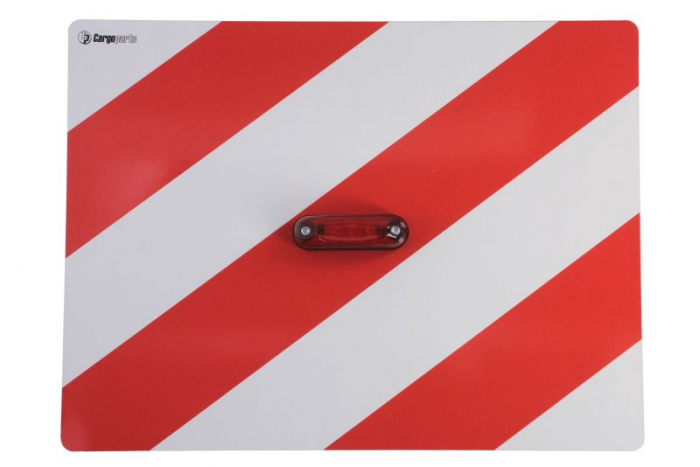 Semn avertizare 1 buc, pentru incarcatura mare; cu lumini LED 300mm x 400mm [1]