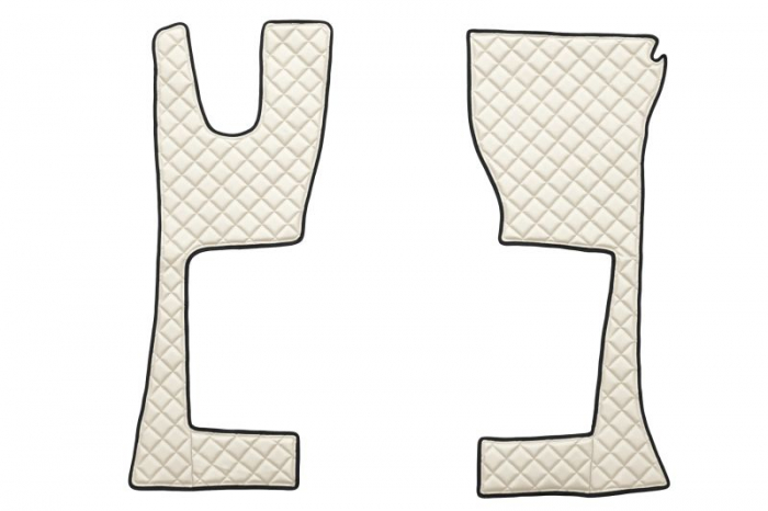 Set covor podea camion Mercedes Actros ECO-LEATHER, set 3 buc. (material - eco-piele, culoare - bej, cabina ingusta 230 cm) potrivit MERCEDES ACTROS M [2]