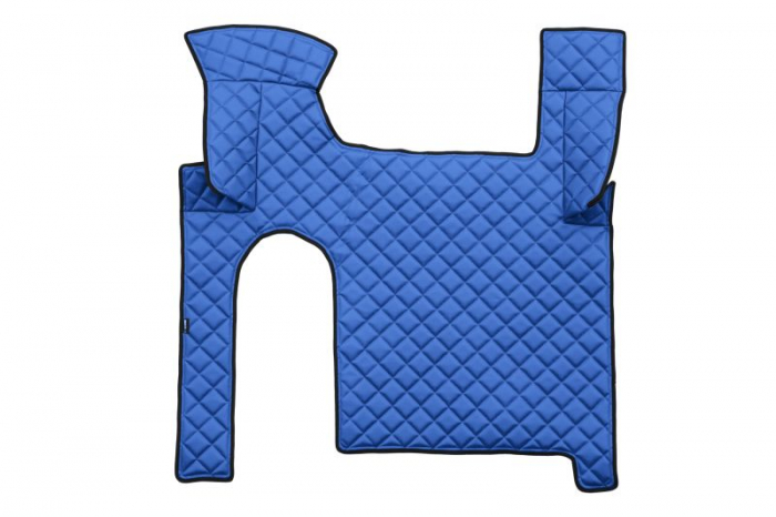 Set covor podea camion potrivit MAN ECO-LEATHER, set 3 buc. (material - eco-piele, culoare - albastru, pentru transmisie manuala) potrivit MAN [3]