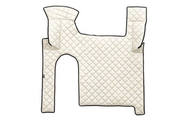 Set covor podea camion potrivit MAN ECO-LEATHER, set 3 buc. (material - eco-piele, culoare - bej, pentru transmisie manuala) potrivit MAN [3]