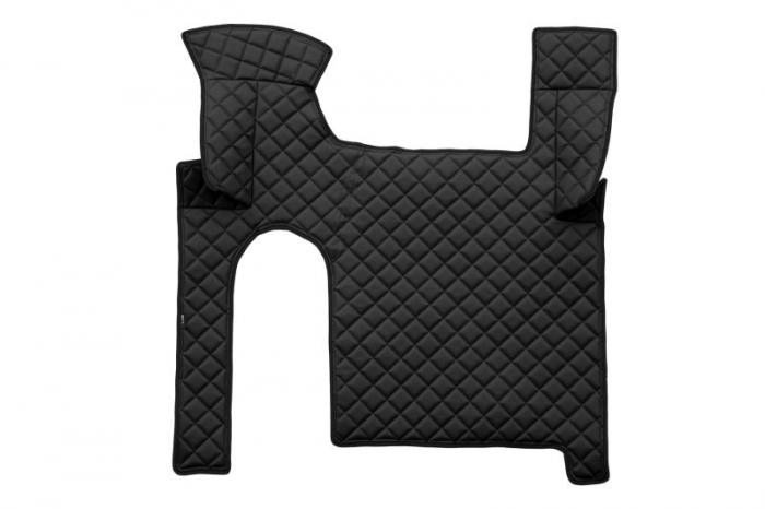 Set covor podea camion potrivit MAN ECO-LEATHER, set 3 buc. (material - eco-piele, culoare - negru, pentru transmisie manuala) potrivit MAN TGX [3]