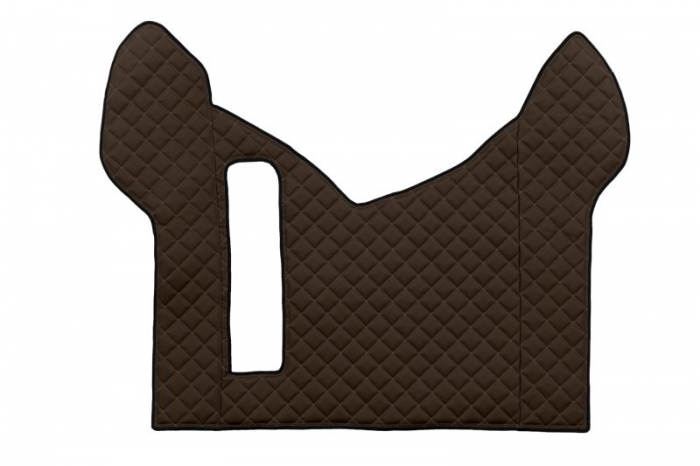 Set covor podea camion potrivit Renault ECO-LEATHER, set 3 buc. (material - eco-piele, culoare - maro) potrivit Renault Truck PREMIUM 2 dupa 2005 [3]