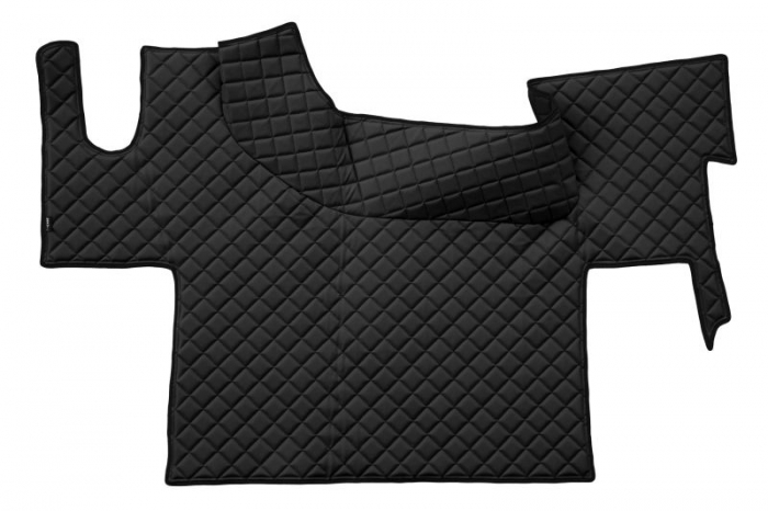 Set covor podea camion potrivit Renault podea plata, ECO-LEATHER, 1 bucata (material - eco-piele, culoare - negru) potrivit Renault Truck T dupa 2013 [1]
