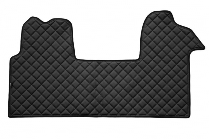 Set covor podea camion potrivit Renault scaun dublu pasager 1 + 2, ECO-LEATHER, 1 bucata (material - eco-piele / velur, culoare - negru) [1]