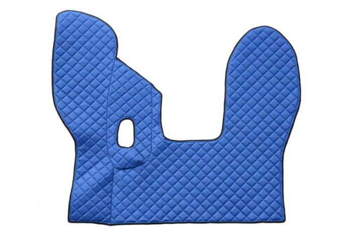 Set covorase podea camion potrivit DAF ECO-LEATHER, set 3 buc. (material - eco-piele, culoare - albastru, pentru transmisie manuala) potrivit DAF CF dupa 2013 [3]