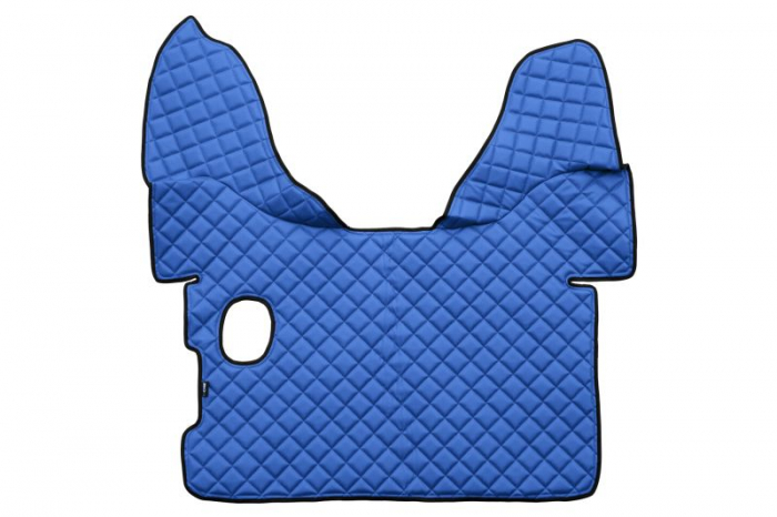 Set covorase podea camion potrivit DAF ECO-LEATHER, set 3 buc. (material - eco-piele, culoare - albastru, pentru transmisie manuala) potrivit DAF XF 105 dupa 2005 [3]