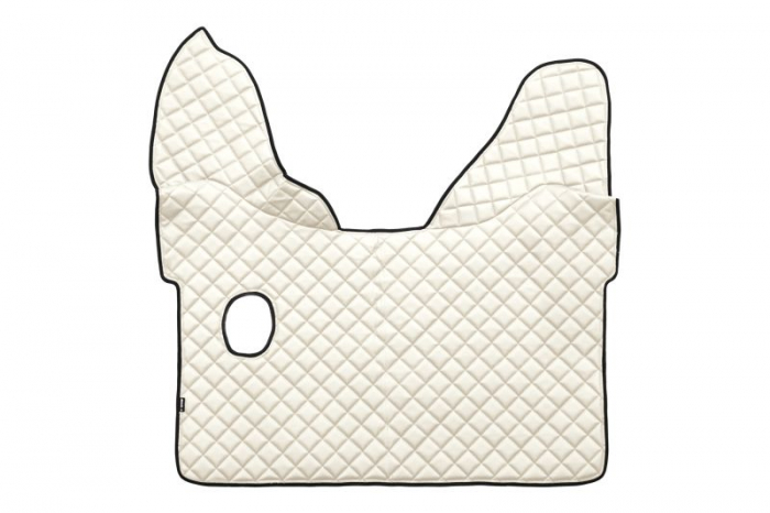 Set covorase podea camion potrivit DAF ECO-LEATHER, set 3 buc. (material - eco-piele, culoare - bej, pentru transmisie manuala) potrivit DAF XF 105 dupa 2012 [3]