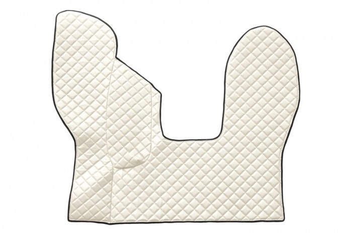 Set covorase podea camion potrivit DAF ECO-LEATHER, set 3 buc. (material - eco-piele, culoare - bej, transmisie automata) potrivit DAF dupa 2013 [3]