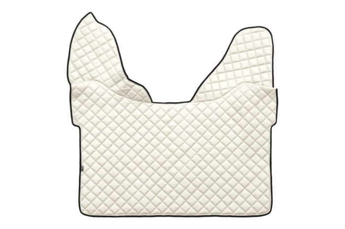 Set covorase podea camion potrivit DAF ECO-LEATHER, set 3 buc. (material - eco-piele, culoare - bej, transmisie automata) potrivit DAF XF 105 dupa 2012 [3]