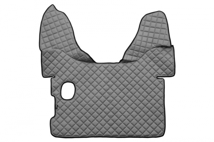 Set covorase podea camion potrivit DAF ECO-LEATHER, set 3 buc. (material - eco-piele, culoare - gri, pentru transmisie manuala) potrivit DAF XF 105 dupa 2005 [3]
