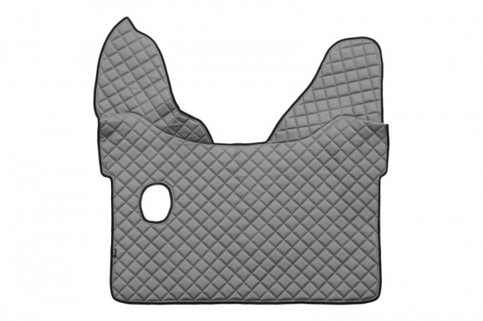Set covorase podea camion potrivit DAF ECO-LEATHER, set 3 buc. (material - eco-piele, culoare - gri, pentru transmisie manuala) potrivit DAF XF 105 dupa 2012 [3]