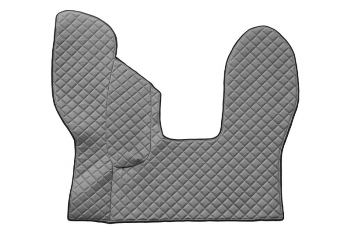 Set covorase podea camion potrivit DAF ECO-LEATHER, set 3 buc. (material - eco-piele, culoare - gri, transmisie automata) potrivit DAF dupa 2013 [3]