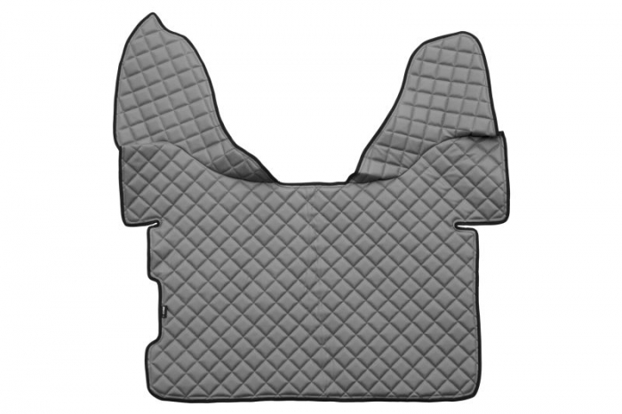 Set covorase podea camion potrivit DAF ECO-LEATHER, set 3 buc. (material - eco-piele, culoare - gri, transmisie automata) potrivit DAF XF 105, XF 106 dupa 2005 [3]