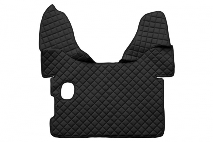 Set covorase podea camion potrivit DAF ECO-LEATHER, set 3 buc. (material - eco-piele, culoare - negru, pentru transmisie manuala) potrivit DAF XF 105 dupa 2005 [3]