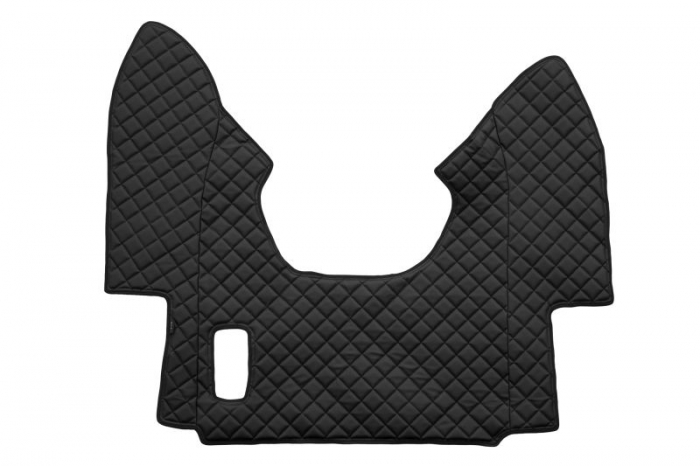 Set covorase podea camion potrivit DAF ECO-LEATHER, set 3 buc. (material - eco-piele, culoare - negru, transmisie automata) potrivit DAF 95 XF 1997-2012 [3]