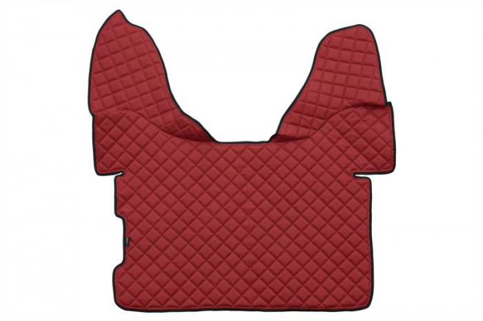 Set covorase podea camion potrivit DAF ECO-LEATHER, set 3 buc. (material - eco-piele, culoare - rosu, transmisie automata) potrivit DAF XF 105, XF 106 dupa 2005 [3]
