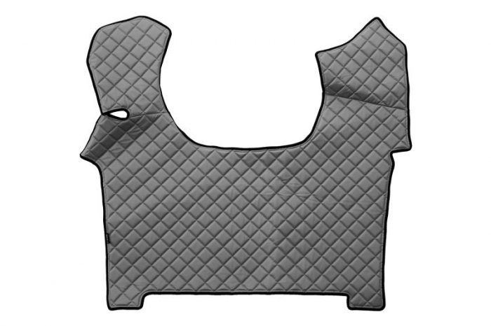 Set covorase podea camion potrivit Iveco ECO-LEATHER (material - eco-piele, culoare - gri, transmisie automata) potrivit IVECO S-WAY dupa 2019 [3]