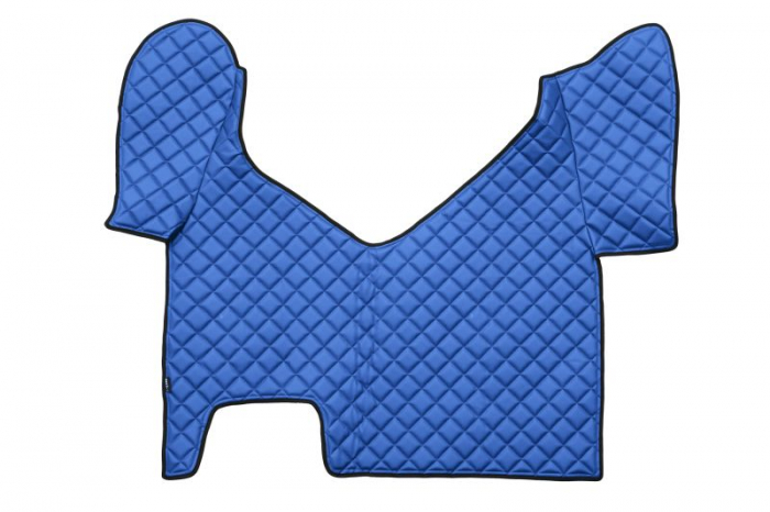 Set covorase podea camion potrivit Iveco ECO-LEATHER, set 3 buc. (material - eco-piele, culoare - albastru, transmisie automata) potrivit IVECO STRALIS dupa 2013 [3]