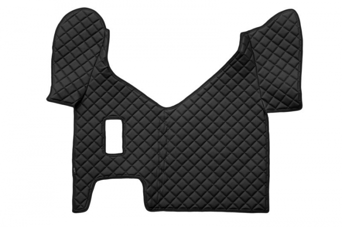Set covorase podea camion potrivit Iveco ECO-LEATHER, set 3 buc. (material - eco-piele, culoare - negru, pentru transmisie manuala) potrivit IVECO STRALIS  [3]