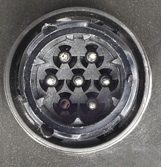 Stop lampa spate dreapta cu bulb deschis 24V, reflector, soclu AMP 7 pini VOLVO FH 12, FH 16, FL, FM 10, FM 12, FM 7, FM 9 dupa 1993 [3]