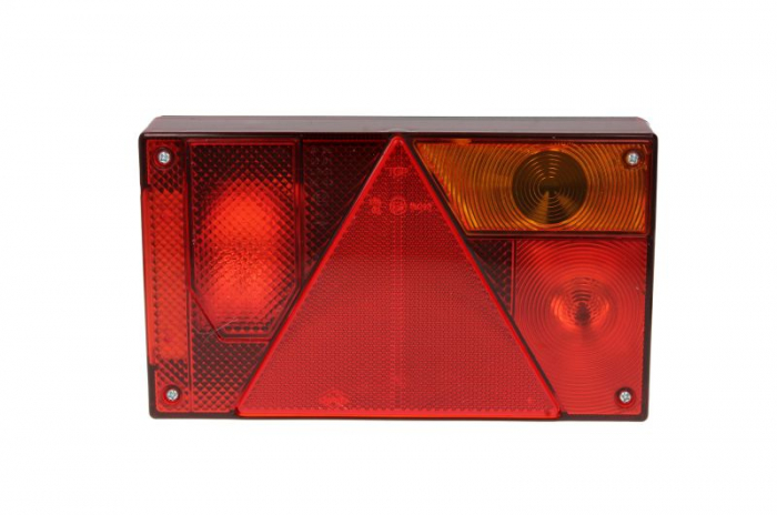 Stop lampa spate dreapta MULTIPOINT I cu bulb deschis 12/24V, semnalizator, anti-Proiectoare ceata, lampa stop, lumina parcare, triunghi reflector, cu fire fara bulb [2]