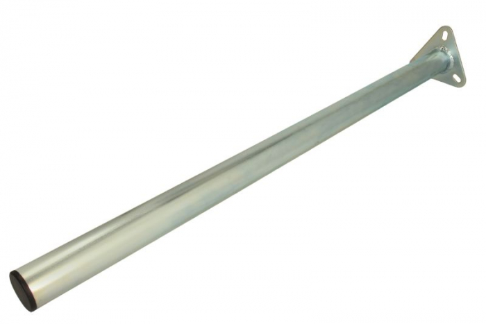 Suport fixare aripa teava, diametru: 42mm, lungime: 800mm, drept; triunghi, zincat [3]
