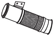 Teava esapament (lungime:140mm) EURO 5 potrivit SCANIA P,G,R,T DC09.113-DC9.38 dupa 2008 [2]