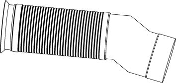 Teava esapament (lungime:510mm) potrivit MERCEDES [2]