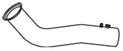 Teava esapament (lungime:700mm) potrivit MAN TGA, TGS I, TGX I D2066LF01-D2676LF25 dupa 2004 [2]