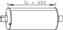 Toba esapament Mijloc potrivit IVECO EUROCARGO I-III F4AE0481A-F4AE3481B 2000-2015 [1]