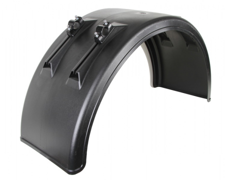 Aripa - Aripa plastic 450 x640mm aparatoare noroi 1/2 - H-PE 45.1280.20-IKK cu element montaj