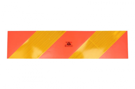 Sticker autocolant de avertizare  2 buc, scurt, camion, reflectorizant [1]