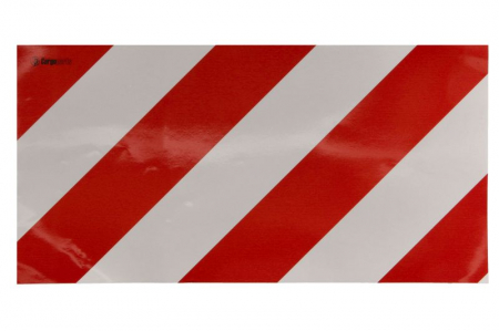 Autocolant de avertizare - Placa semn avertizare sticker 1 buc 24cm x 47cm