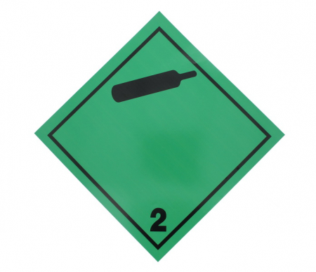 Autocolant de avertizare - Autocolant sticker avertizare informare ADR 2,2 1 buc