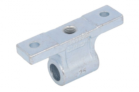 Door-flap hinge 25/30, lungime: 100mm, height: 38mm, M12, galvanised steel [1]