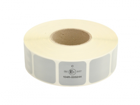 Accesorii - Banda reflectorizanta de contur 3M 1 buc, soft, culoare alba 5,1cm x 50m