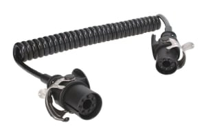 Piese auto - Cablu electric spiralat (lungime de lucru 3,5m, 2x4+5x1,5, 7 numar pini, ADR; EBS)