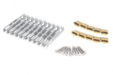 Asigurarea Încarcaturii - Set 10 buc capete cablu vamal prelata camioane diametru 6mm